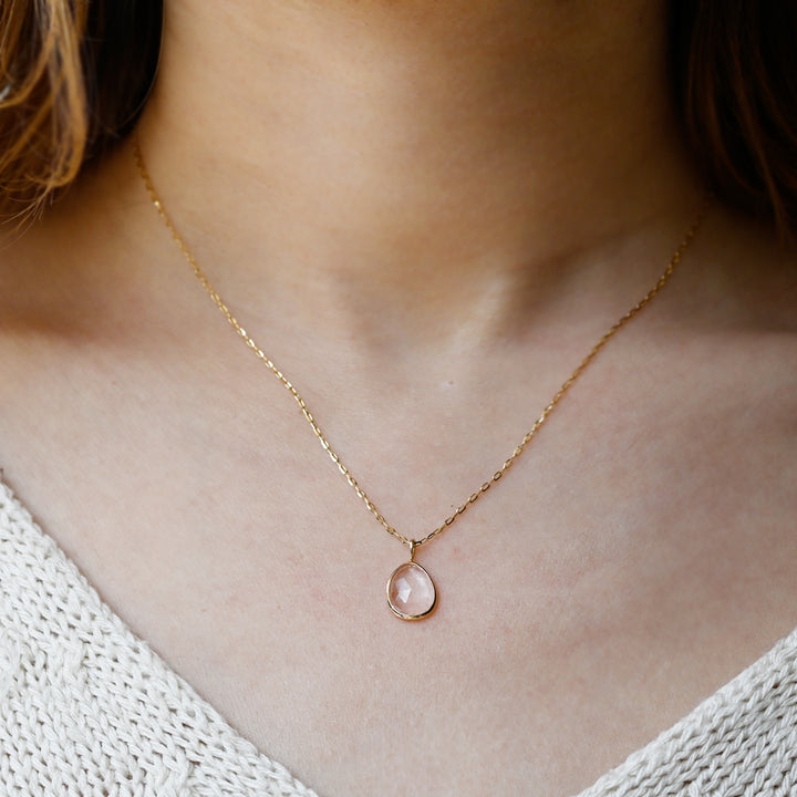 ベリルペンダントトップ ピンク【K10YG】25ss