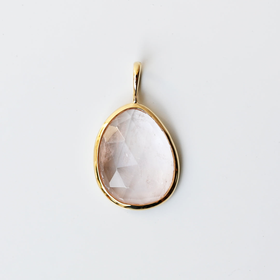 ベリルペンダントトップ ピンク【K10YG】25ss