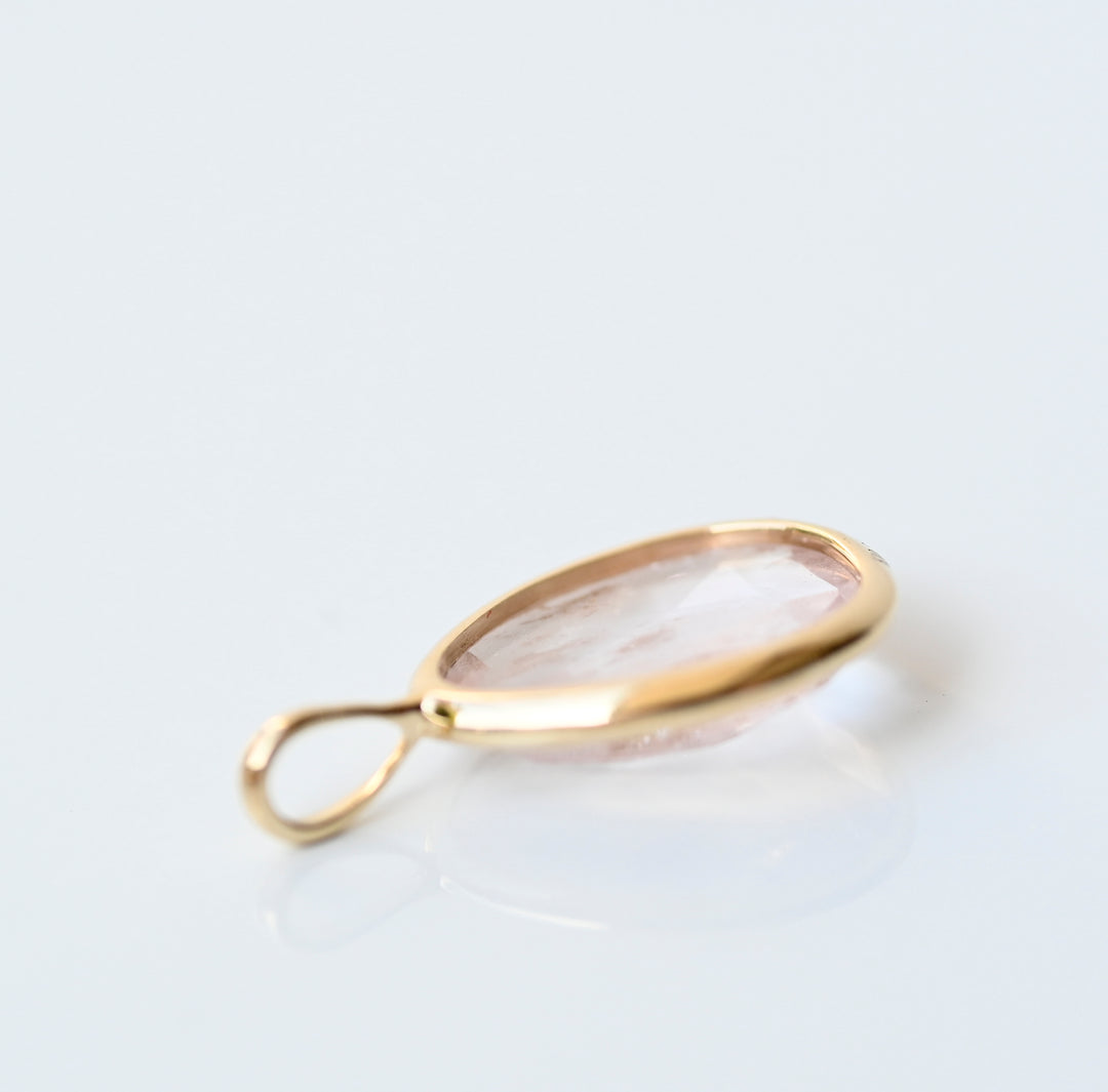 ベリルペンダントトップ ピンク【K10YG】25ss