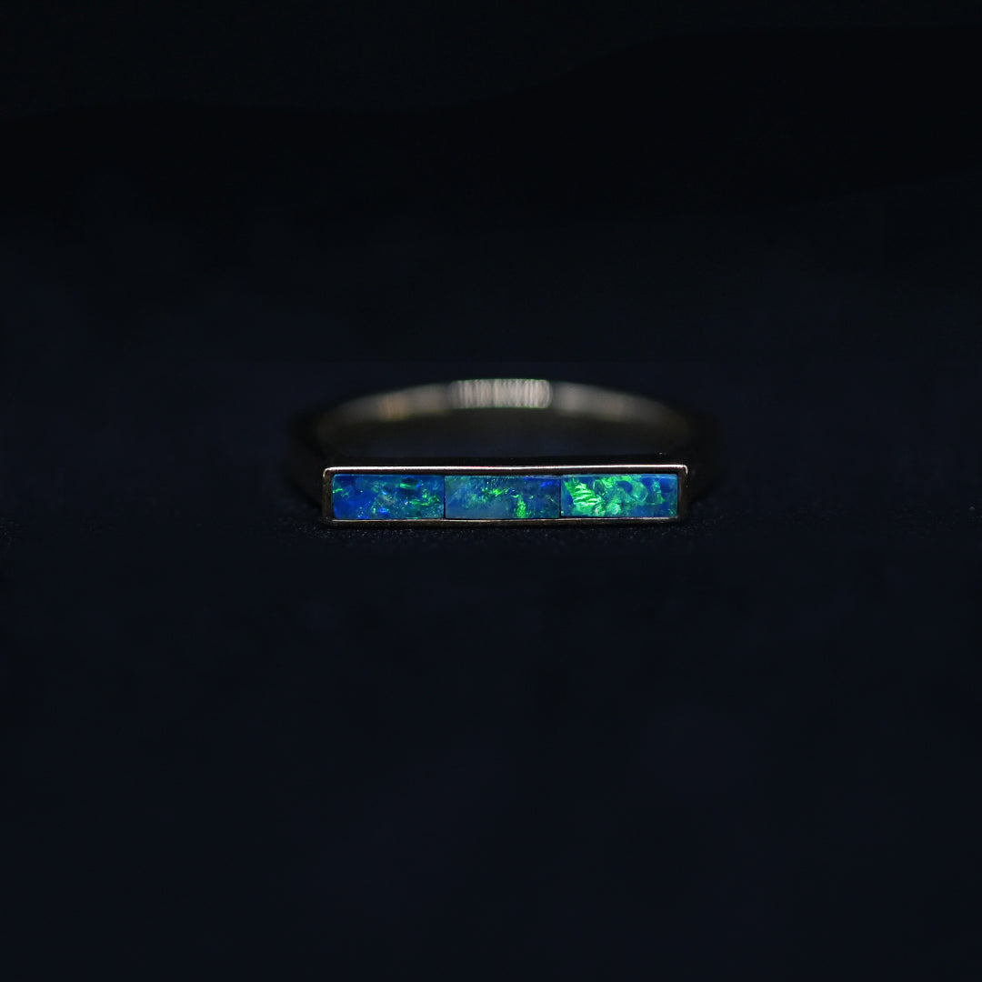 オーロラ・シナジーコレクション・リング(L)【K10YG】25AW