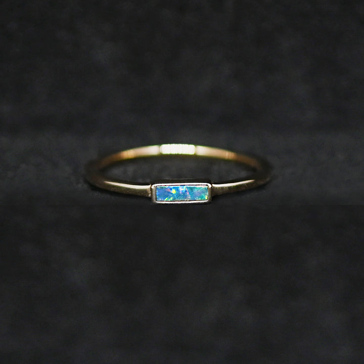 オーロラ・シナジーコレクション・リング(S)【K10YG】25AW