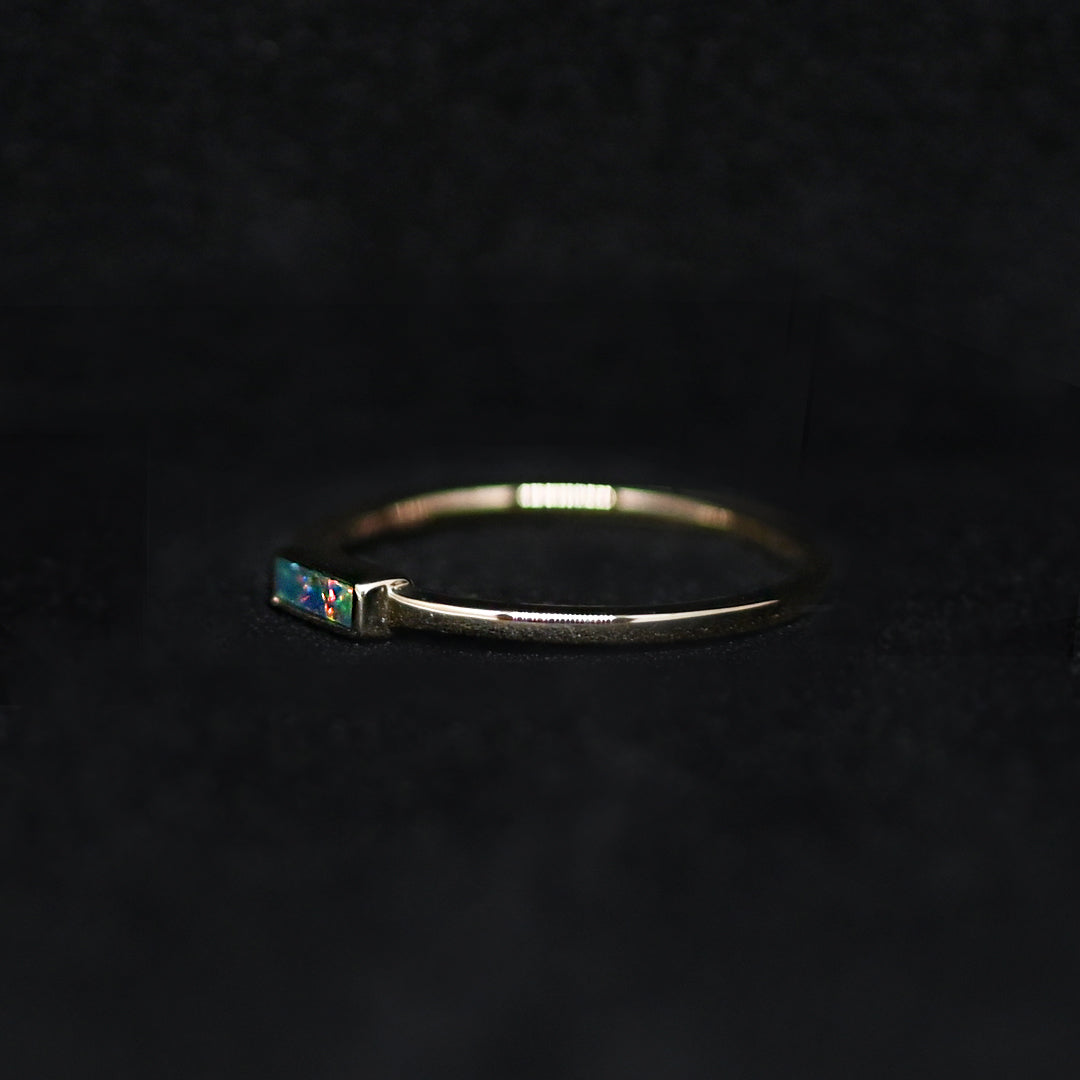 オーロラ・シナジーコレクション・リング(S)【K10YG】25AW