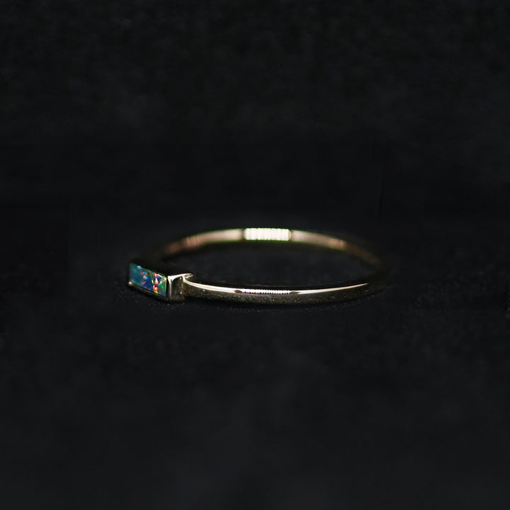 オーロラ・シナジーコレクション・リング(S)【K10YG】25AW