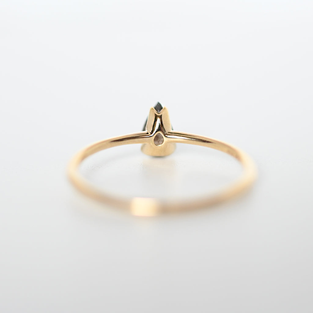 【数量限定】アベンチュリンアクアマリン リング 11号【K10YG】24AW