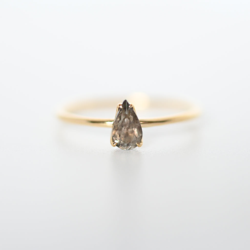 【数量限定】アベンチュリンアクアマリン リング 11号【K10YG】24AW