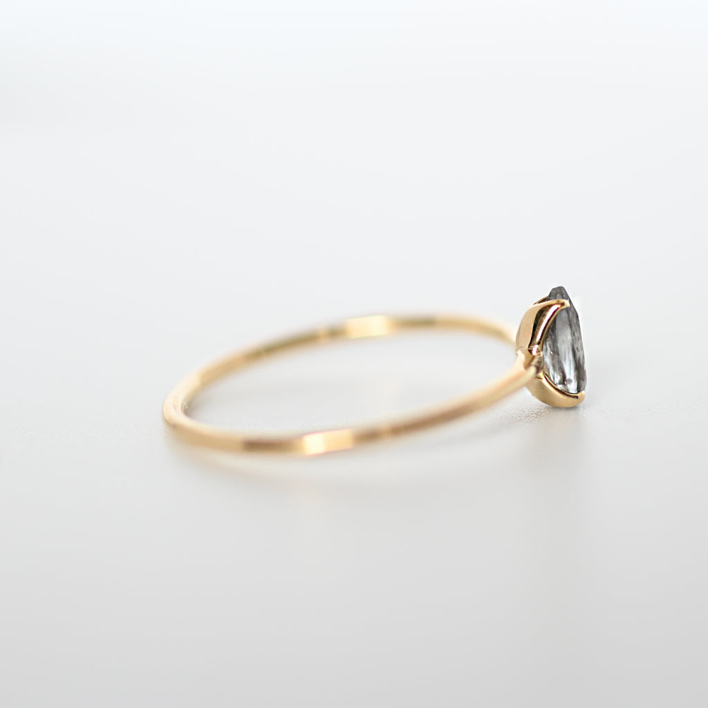 【数量限定】アベンチュリンアクアマリン リング 11号【K10YG】24AW