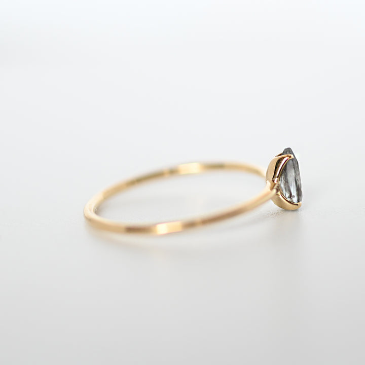 【数量限定】アベンチュリンアクアマリン リング 11号【K10YG】24AW