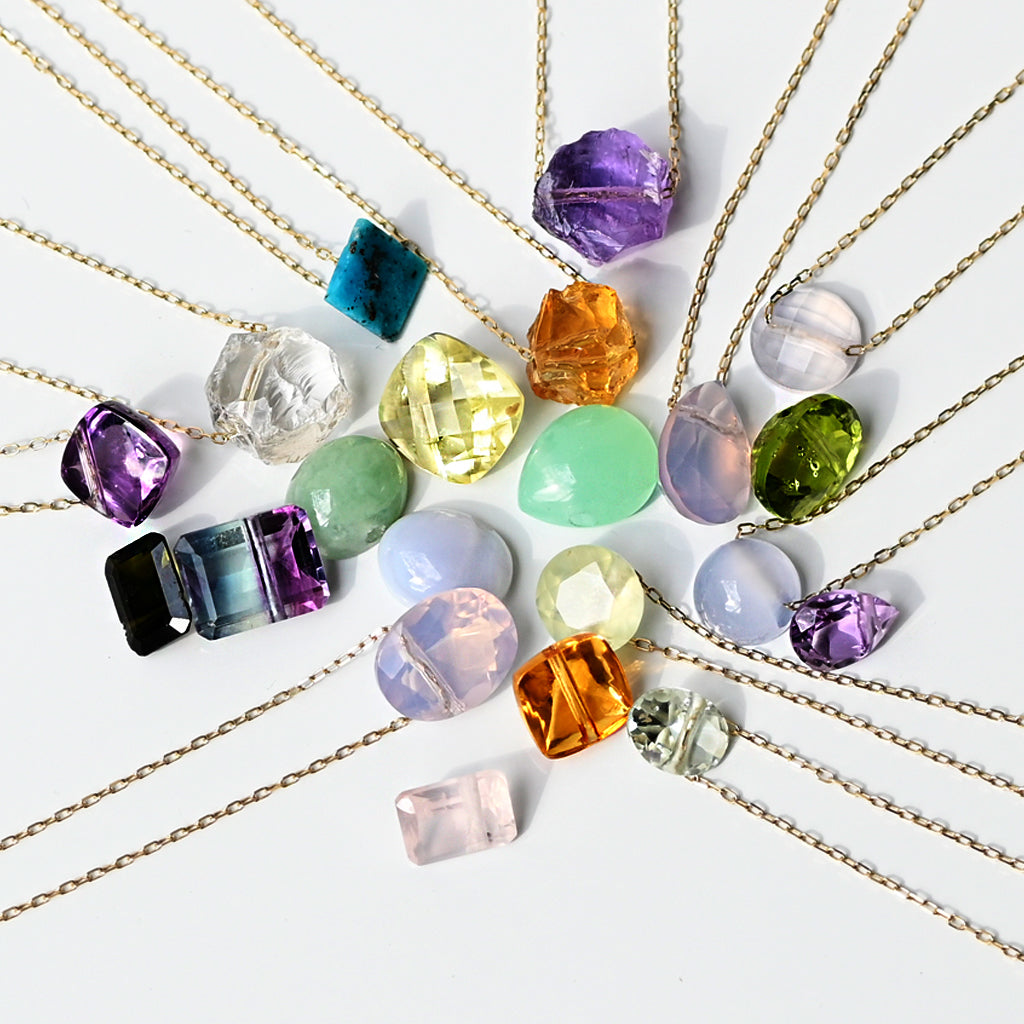 atsumeru jewelry ブルーカルセドニーオーバルカット 24aw