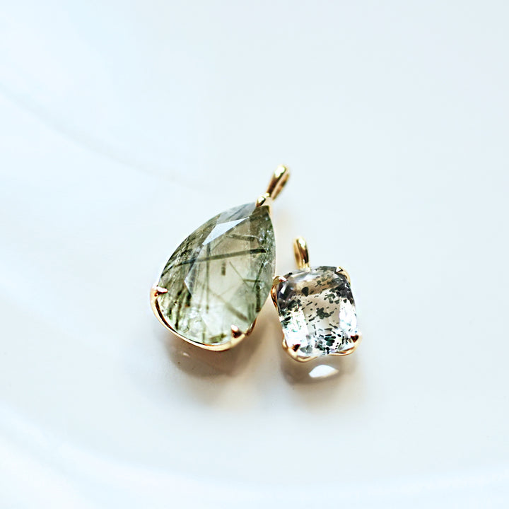 1点物 トレモライトインクォーツ ペンダントトップ① 25AW