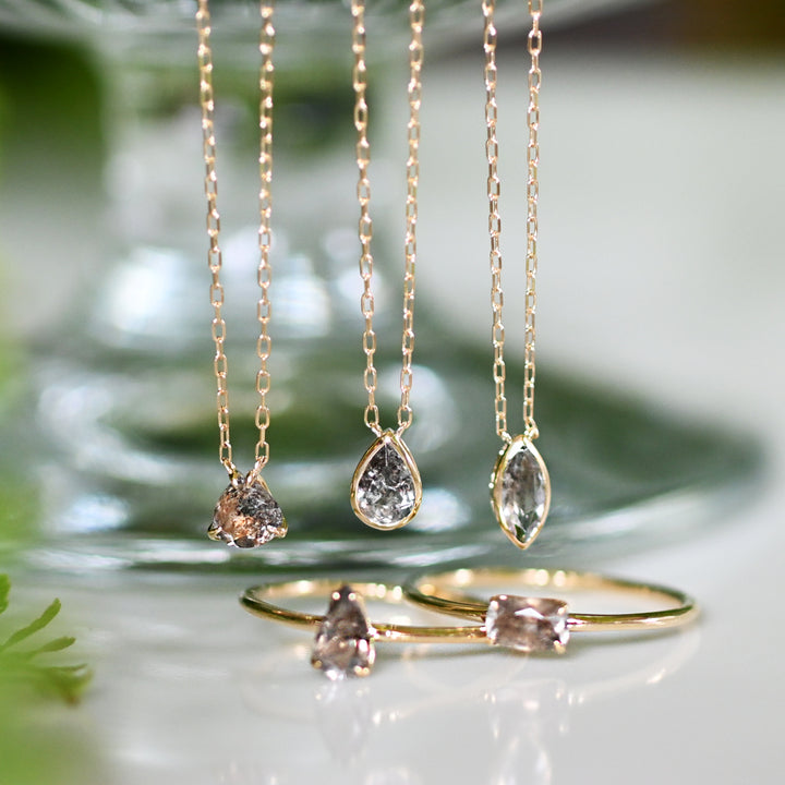 【数量限定】アベンチュリンアクアマリン リング 11号【K10YG】24AW