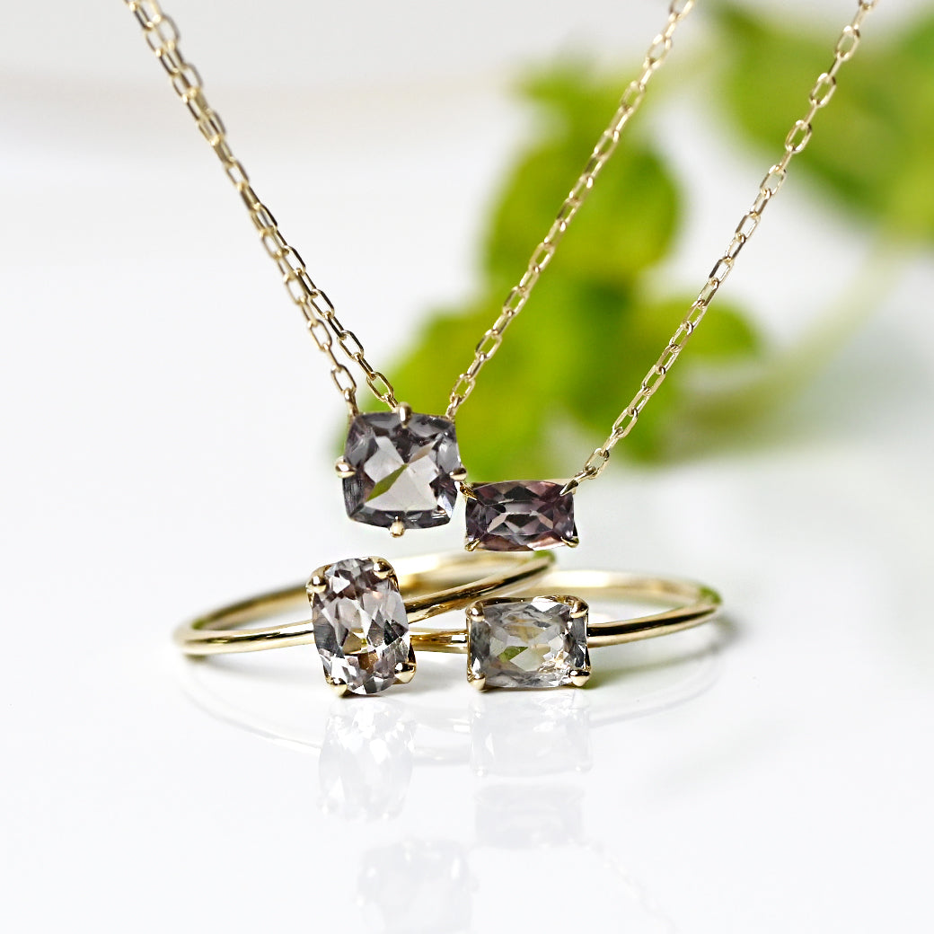 1点物 ズルタナイトリング 9号【K10YG】25ss