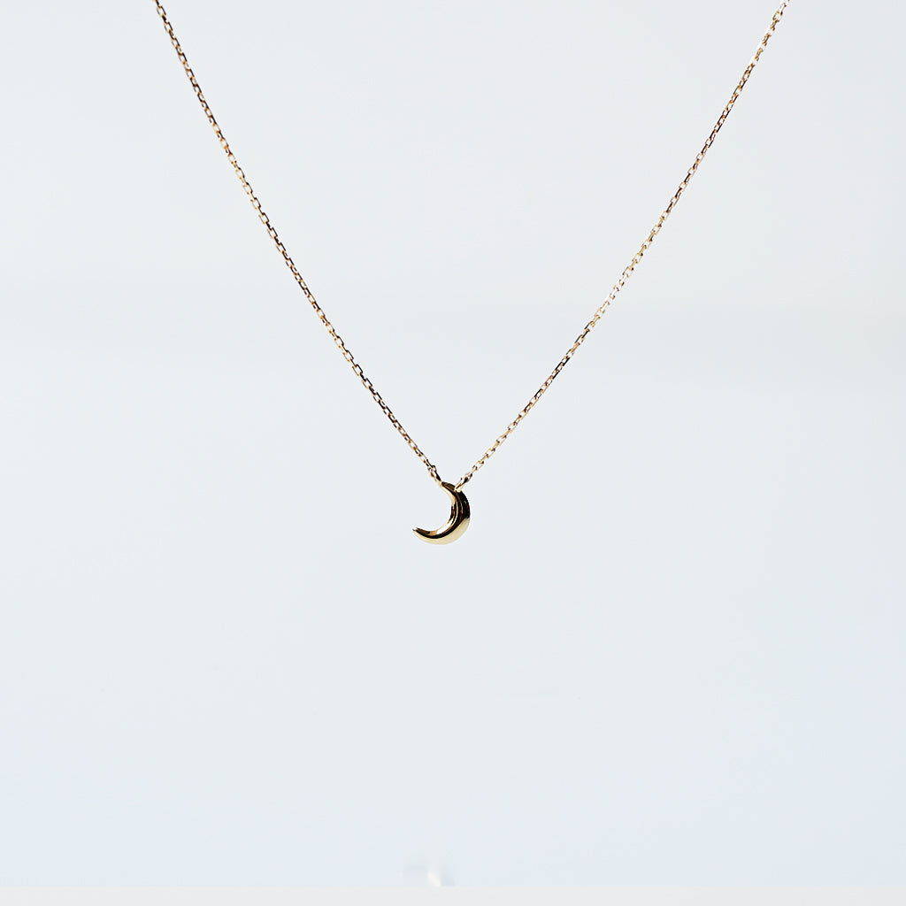 Cookie 月 ネックレス【K10YG】22W