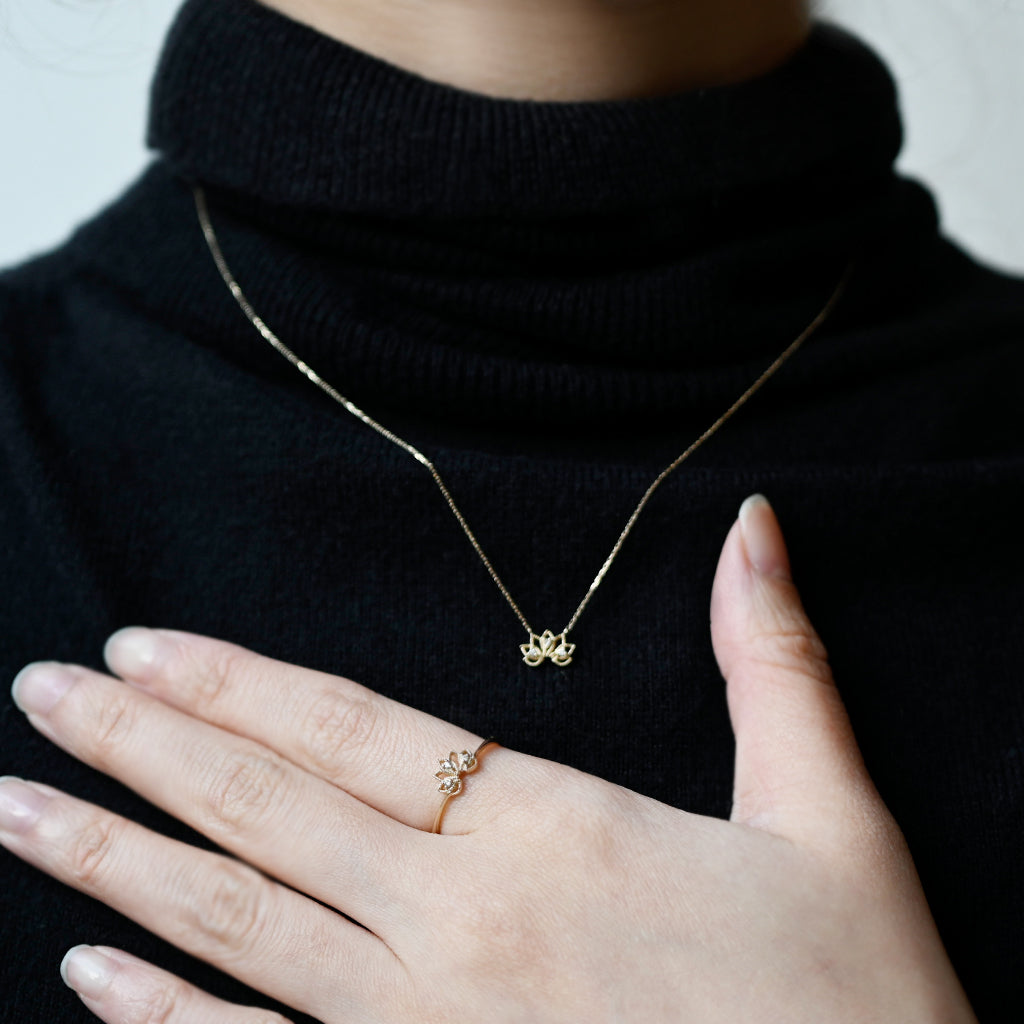 Lotusリング【K10YG】24S/S