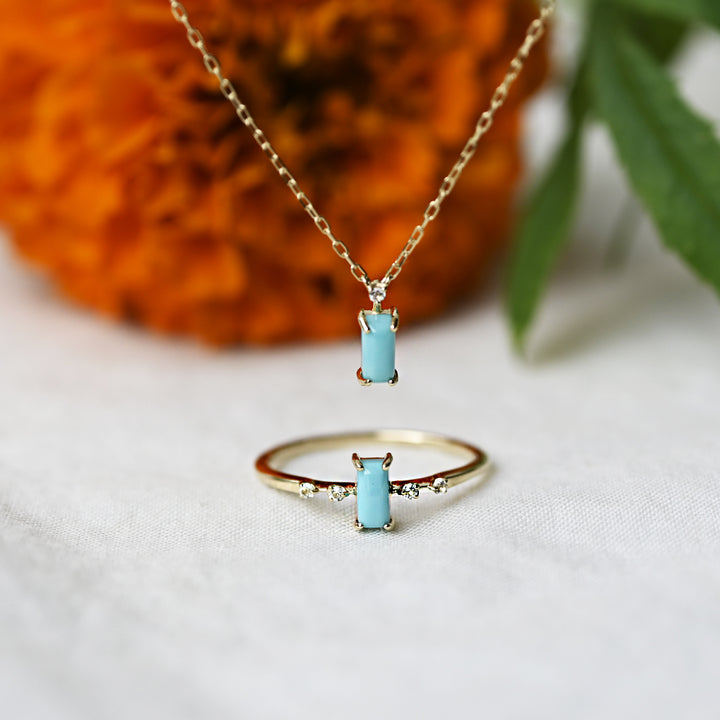 Cerulean リング【K10YG】25ss