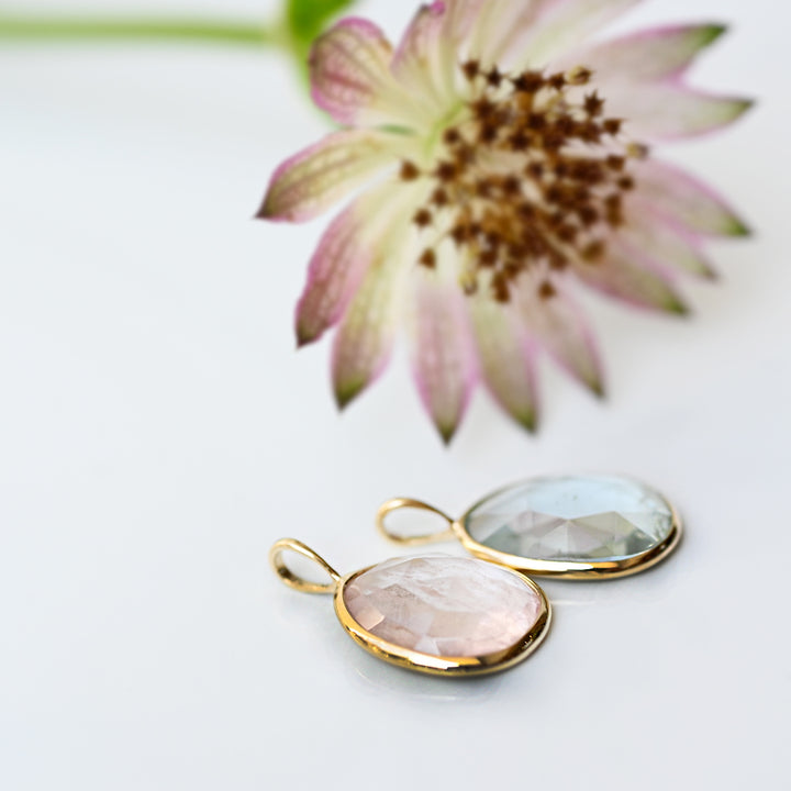 ベリルペンダントトップ ピンク【K10YG】25ss