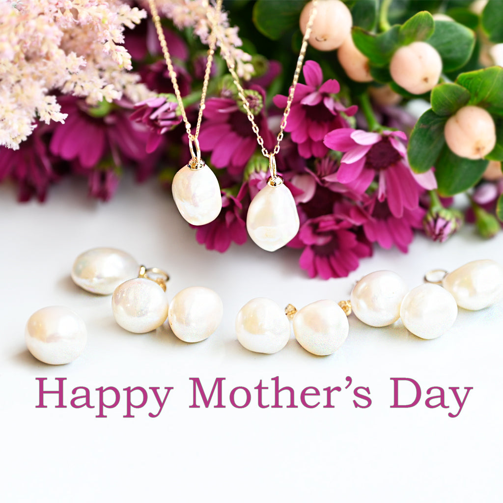 数量限定 バロックパールピアス