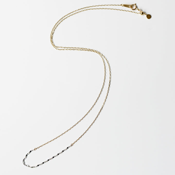 ⅼigne 45㎝ ネックレス【K10YG・K10WG】24S/S