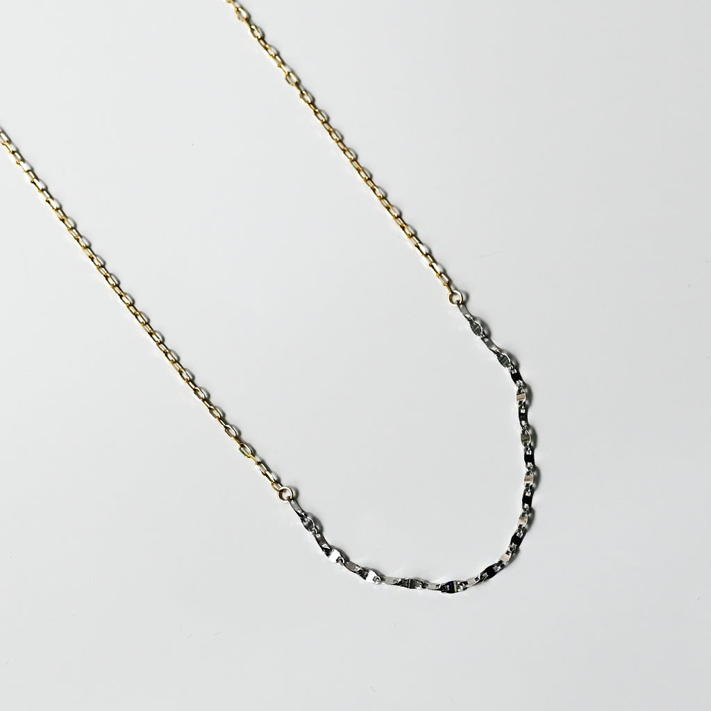 ⅼigne 45㎝ ネックレス【K10YG・K10WG】24S/S