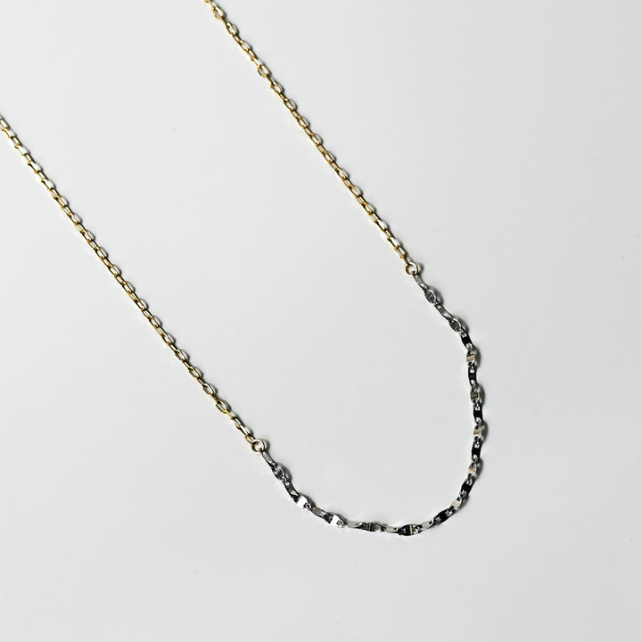 ⅼigne 45㎝ ネックレス【K10YG・K10WG】24S/S