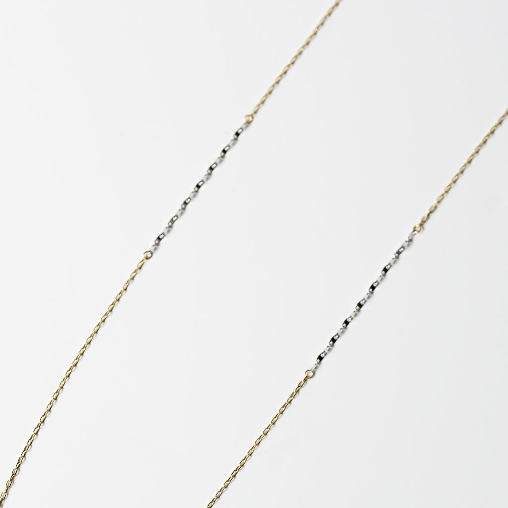 ⅼigne 50㎝ ネックレス【K10YG・K10WG】24S/S