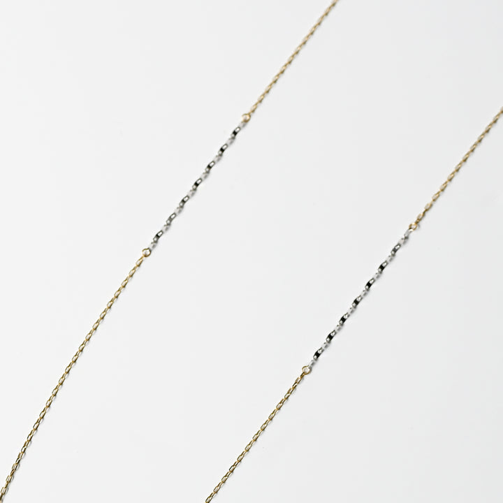 ⅼigne 50㎝ ネックレス【K10YG・K10WG】24S/S