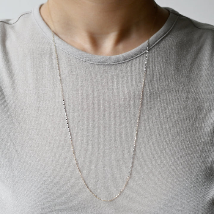 ⅼigne 60㎝ ネックレス【K10YG・K10WG】24S/S