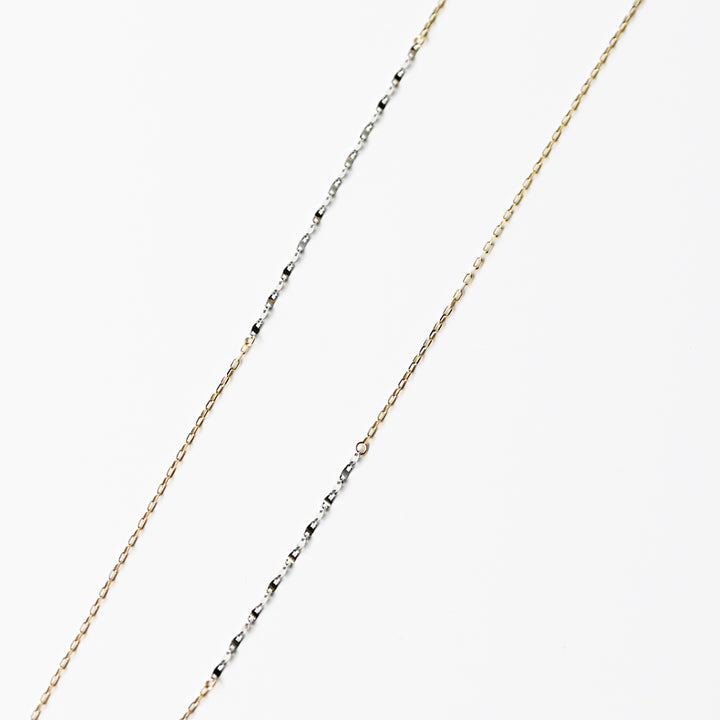 ⅼigne 70㎝ ネックレス【K10YG・K10WG】24S/S