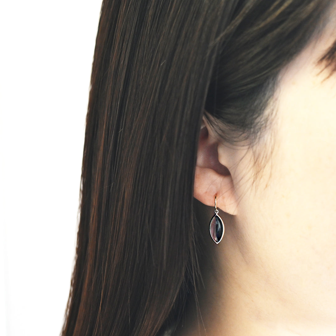 Talat Consonance アメジスト＆アイオライト ピアス 26ss – sowi