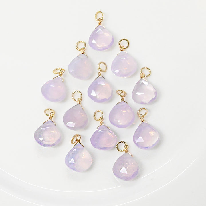 ラベンダーアメジストチャーム【K10YG】25AW