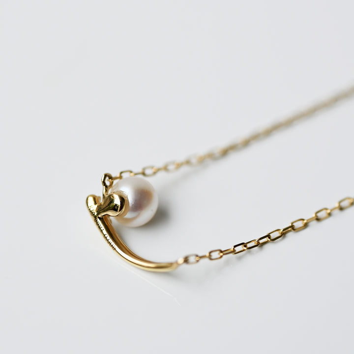 Over the moon ネックレス【K10YG】25ss