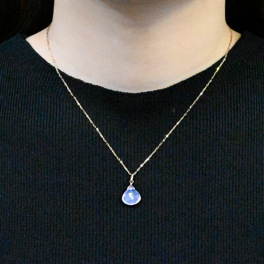 ラベンダーアメジストチャーム【K10YG】25AW