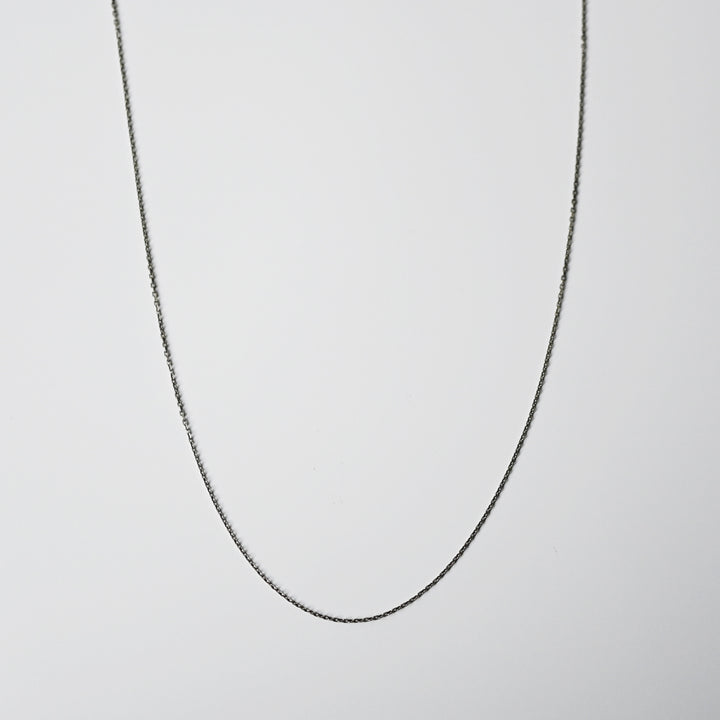 Silver925(燻) 50cmチェーン 24aw