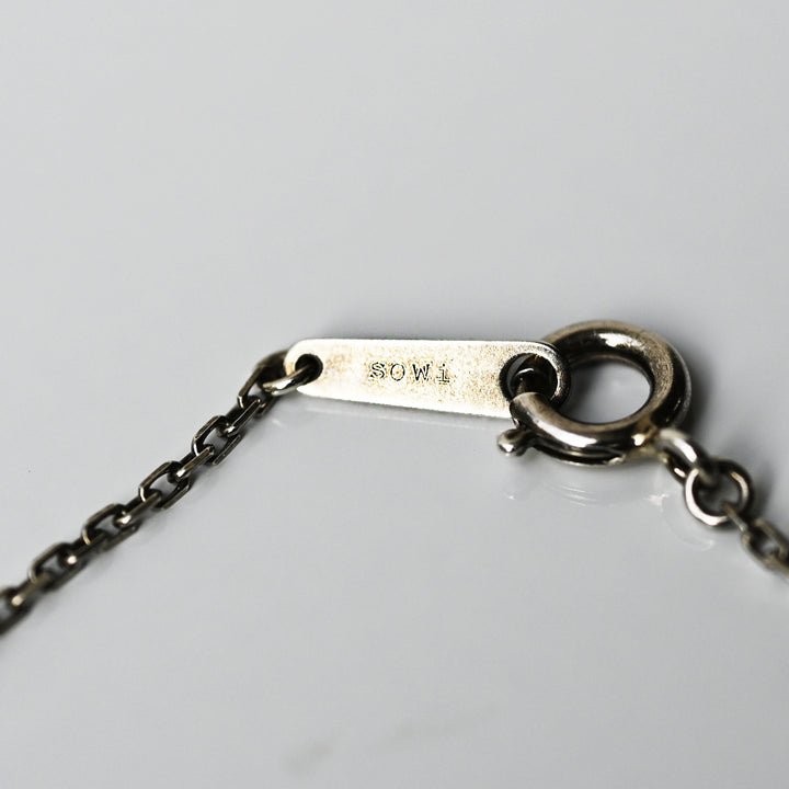 Silver925(燻) 50cmチェーン 24aw
