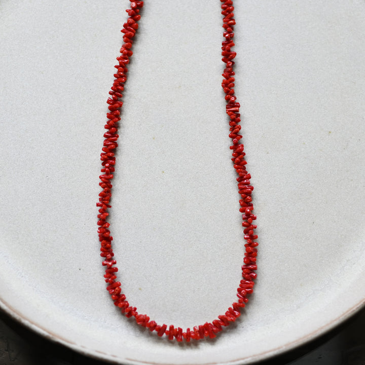 Talat sanuk 赤珊瑚ネックレス 25AW