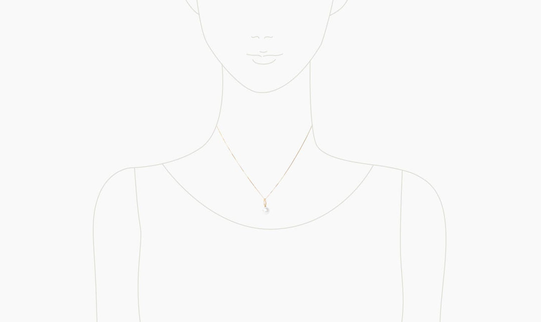 アデル・あこやパール・ネックレス【K18YG】