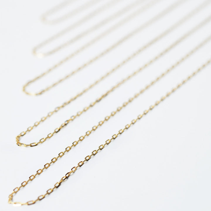 ラディアント・チェーンネックレス K10YG・K10WG・K18YG・K18PG・K18WG