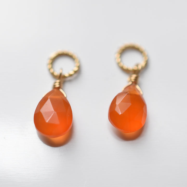 カーネリアンチャーム【K10 YG】