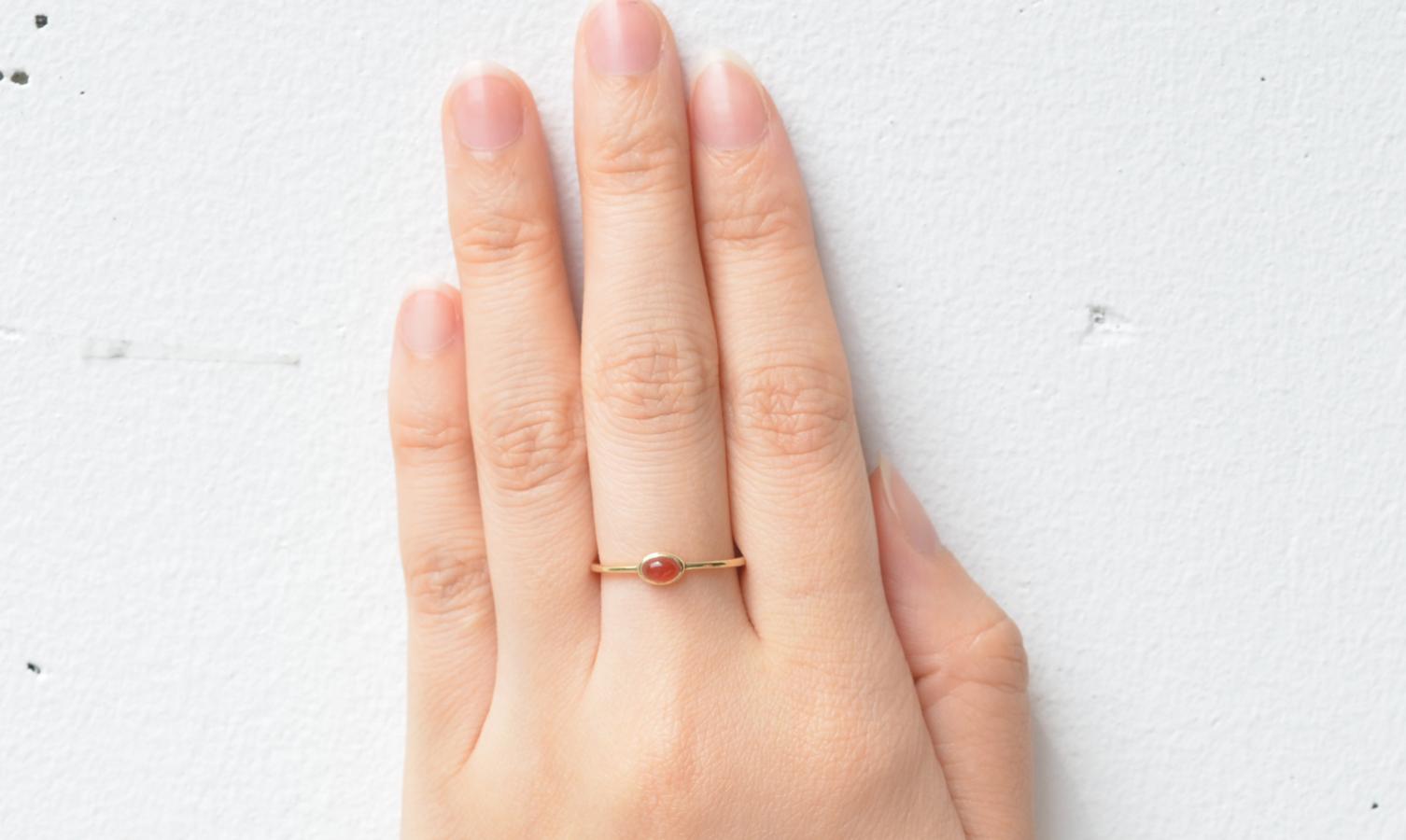 sowi ソーイ　リング K10 ガーネット Garnet – sowi