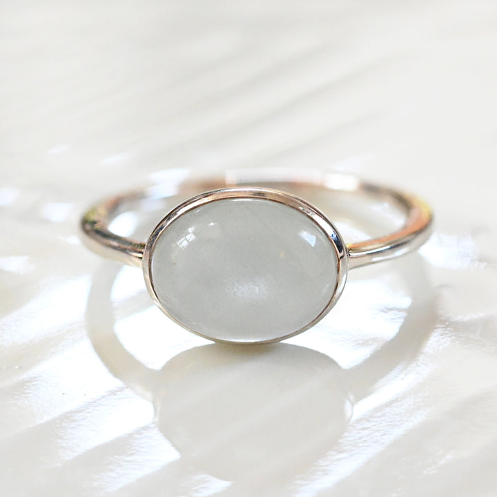 数量限定 アクアマリン シルバーリング SV925｜Talat Sabaai