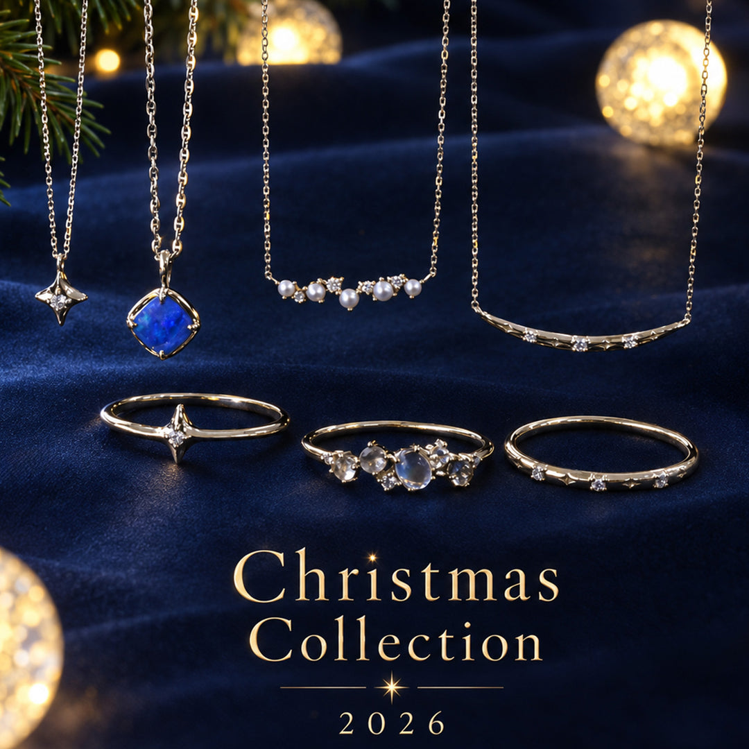 1粒ダイヤモンド ネックレス【K10YG】｜Christmas Collection 2026