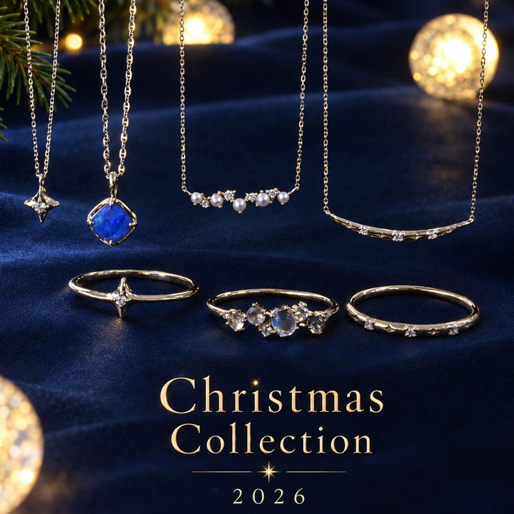 1粒ダイヤモンド ネックレス【K10YG】｜Christmas Collection 2026