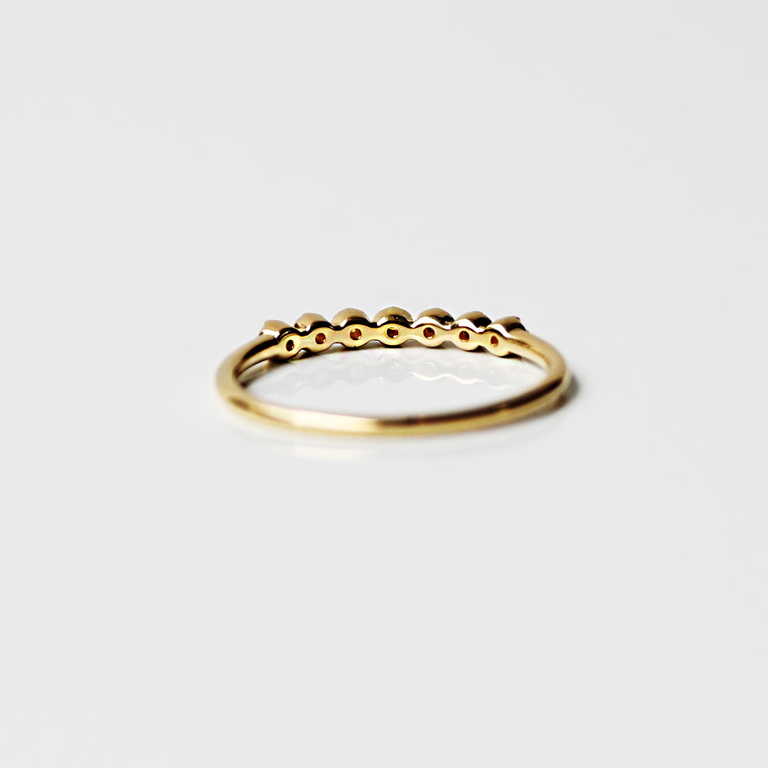 Colorful オレンジガーネット  リング 【K10YG】26SS