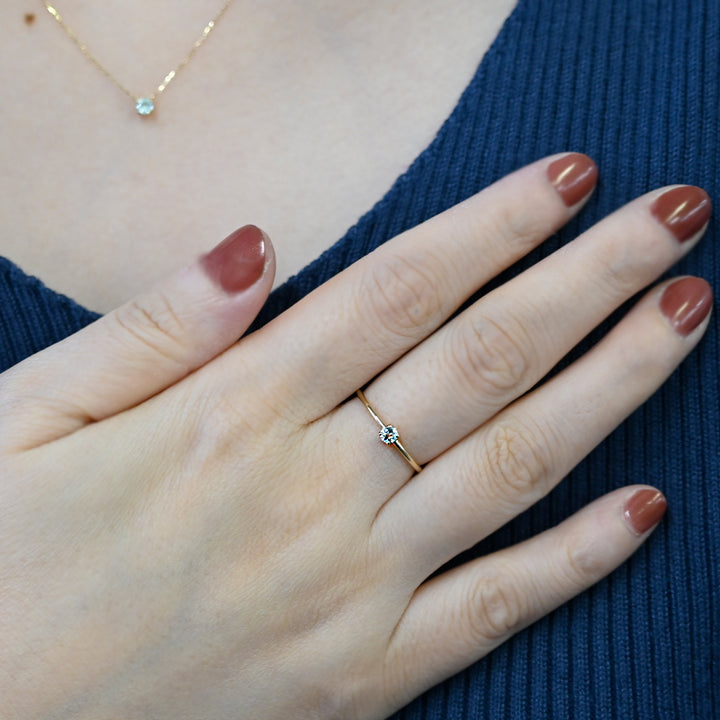 【数量限定】パライバトルマリンリング【K10YG】25AW