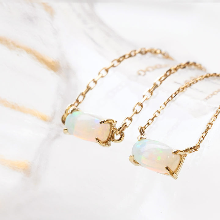 【数量限定】K10YG オパール ネックレス｜Opaline