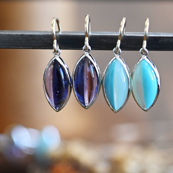 Talat　Consonance　アメジスト＆アイオライト ピアス　26ss