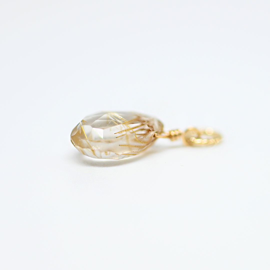 数量限定】ルチルクォーツチャーム L【K10YG】 – sowi