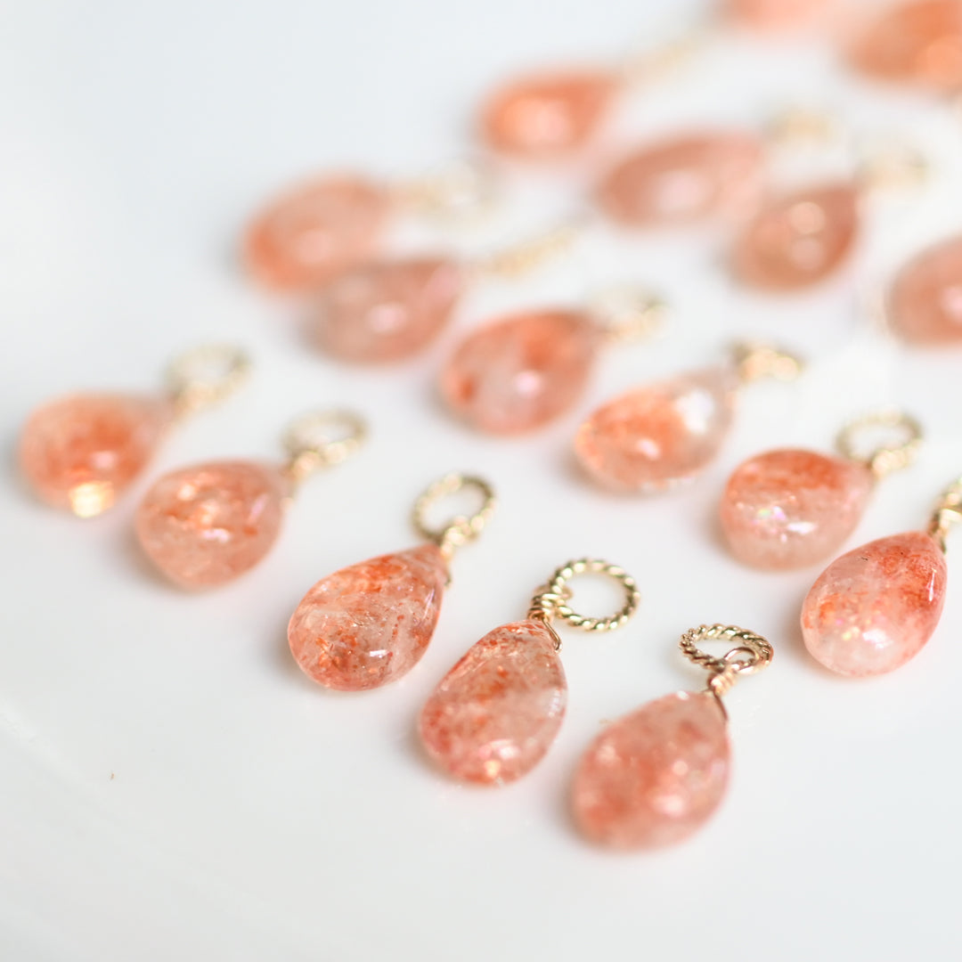 サンストーンチャーム【K10YG】26ss