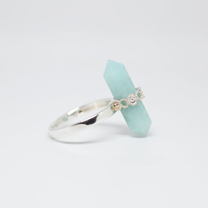 Talat　Samunphrai　アマゾナイト　リング　26ss