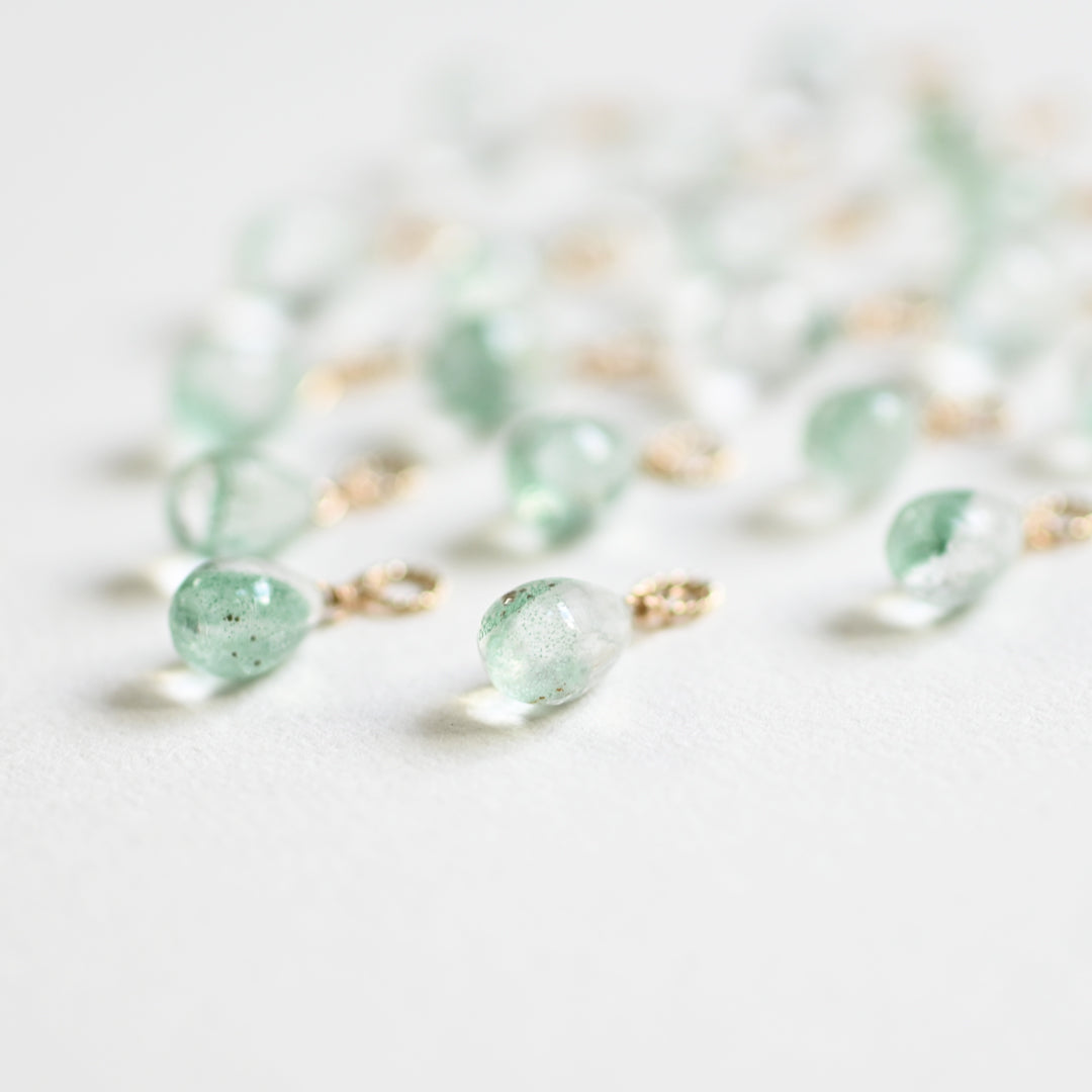 1点物ファントムクォーツチャーム【K10YG】26ss