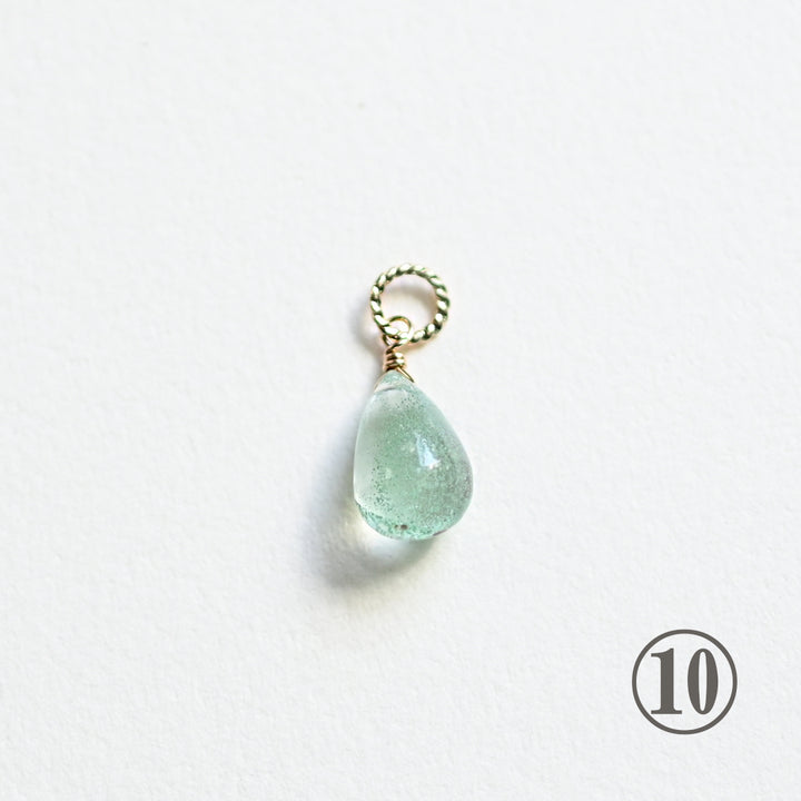 1点物ファントムクォーツチャーム【K10YG】26ss